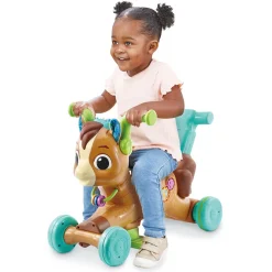 VTech Baby Joey, Mon Porteur Trotti-Magique (5 En 1)- Porteurs, Trotteurs