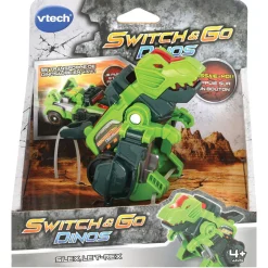 Switch & Go Dinos Jouet Dinosaure Petite Voiture - - Voitures Dinos