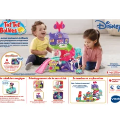 Tut Tut Bolides Jouet Garage De Minnie - - Voitures Jouets Garages Et Circuits