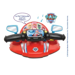 VTech Jouet Pat'Patrouille Guidon Super Pilote Interactif- Pat'Patrouille, Peppa Pig, Bluey