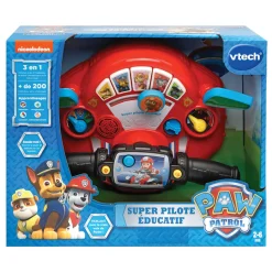 VTech Jouet Pat'Patrouille Guidon Super Pilote Interactif- Pat'Patrouille, Peppa Pig, Bluey