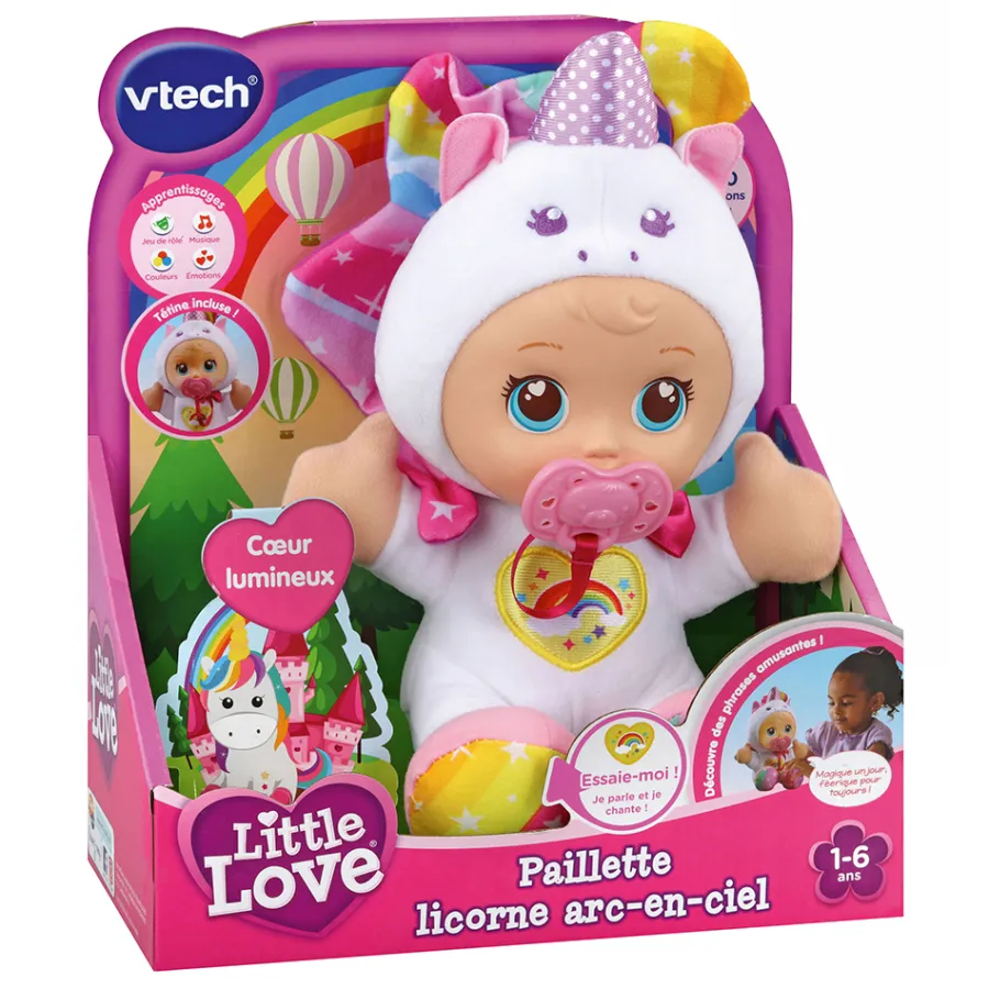 Little Love Jouet Poupon Chantant Pour Enfants - - Poupées