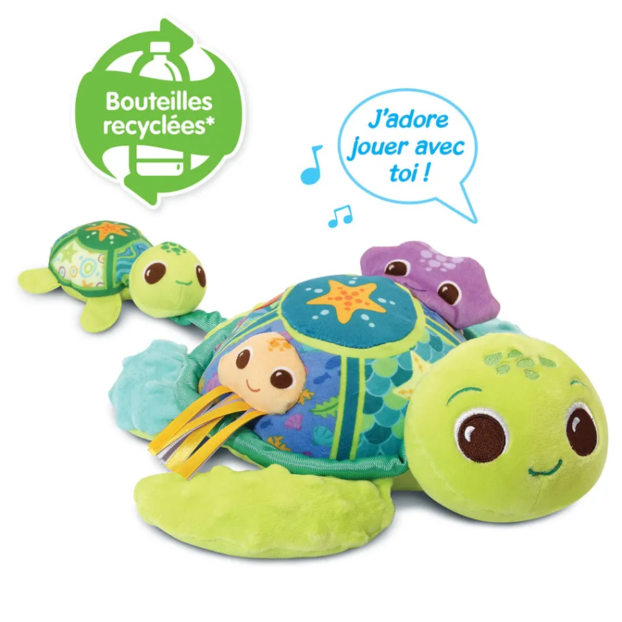 VTech Juju, Maman Tortue Eveil Des Sens- Peluches Et Doudous