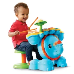 VTech Baby Jungle Rock - Batterie Elephant- Instruments De Musique