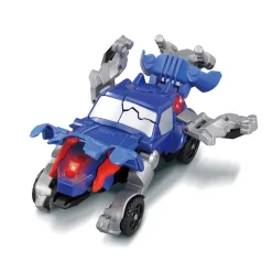 Switch & Go Dinos Kaops, Le Triceratops - Crash - Véhicules Interactifs- Voitures Dinos