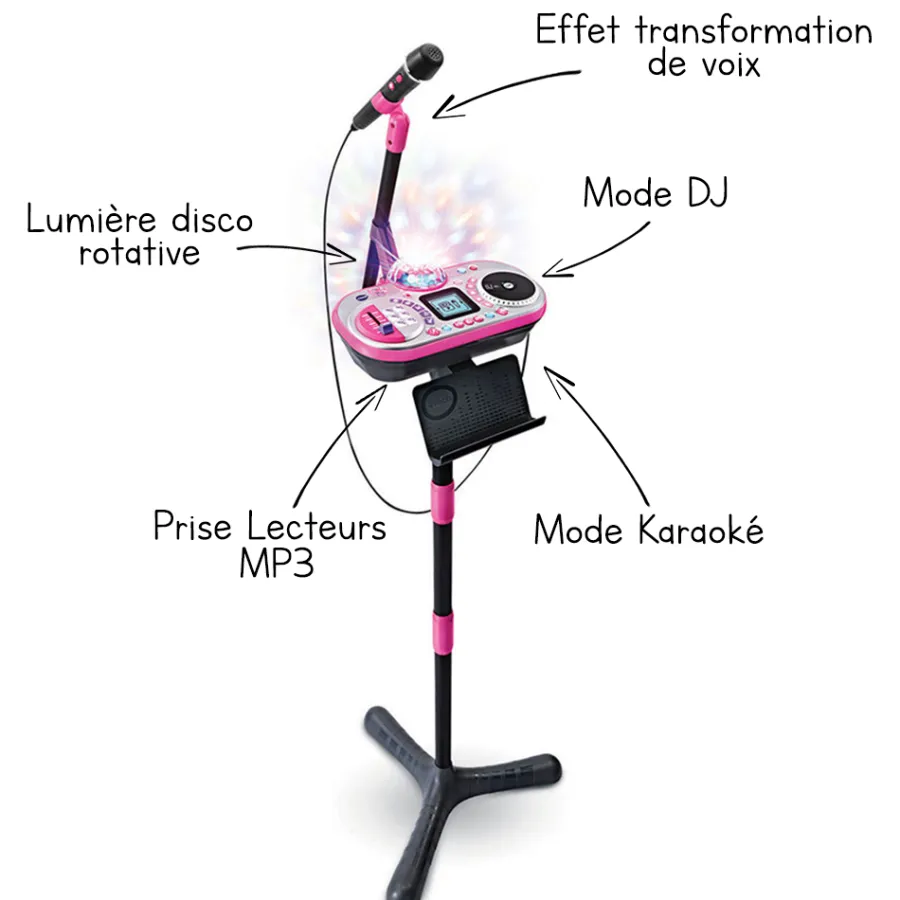 Kidi Superstar Dj Studio- Micros Pour Enfant / Audio