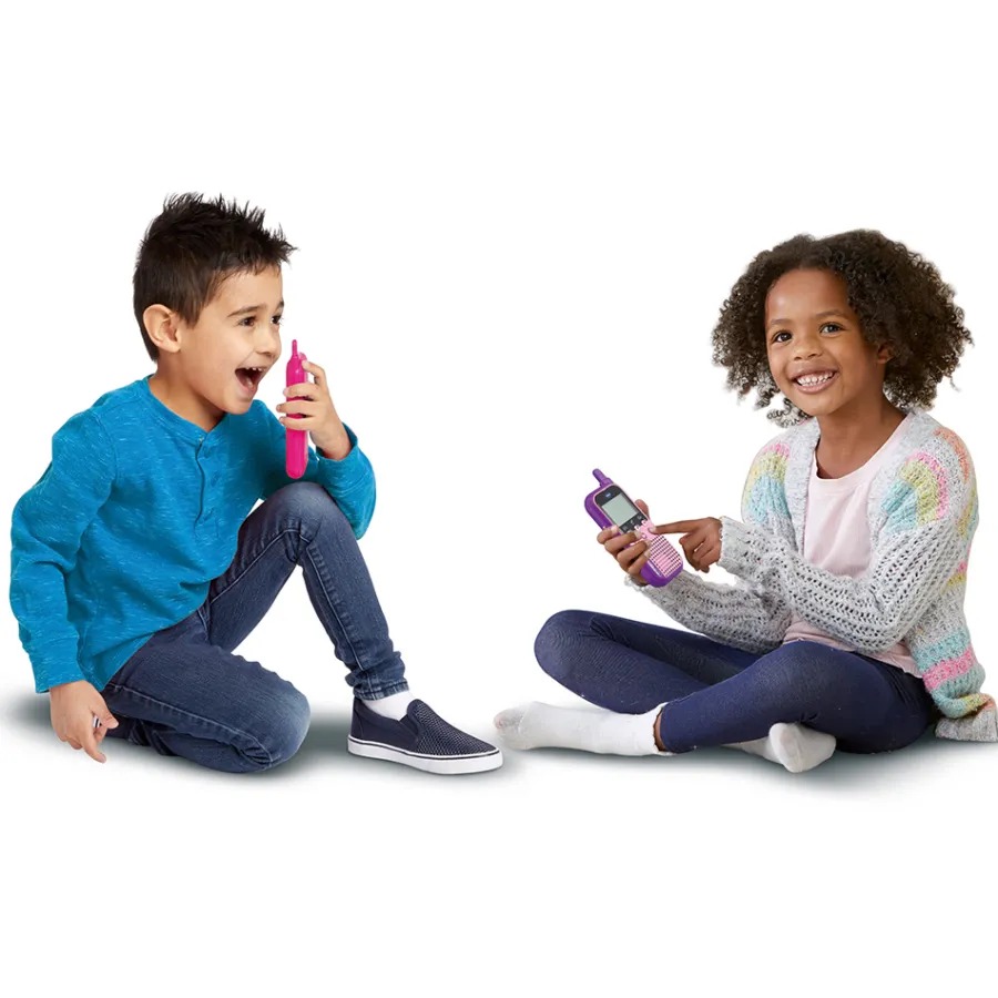 VTech Kidi Talkie Rose - Talkies-Walkies- Micros Pour Enfant / Audio