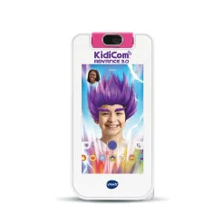 Kidicom Advance 3.0 Blanc/Rose- Portable Enfant