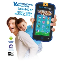 Kidicom Max 3.0 Bleu - Portable Securise Enfant- Portable Enfant