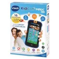 Kidicom Max 3.0 Bleu - Portable Securise Enfant- Portable Enfant