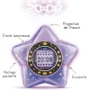 Kidi magic Starlight Violet - Reveil Enfant- Réveils Enfant