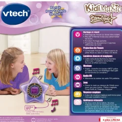 Kidi magic Starlight Violet - Reveil Enfant- Réveils Enfant