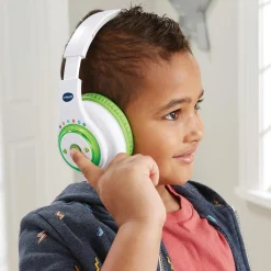 VTech Kidipods Max - Mon Casque Interactif 7 En 1- Conteurs D'Histoires