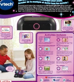 Kidi secrets Selfie Music 2.0 Noir- Journal Intime