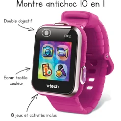 Kidizoom Smartwatch Dx2 Framboise - Appareil Photo Hd- Montres Smartwatch
