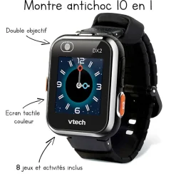 Kidizoom Smartwatch Dx2 Noire - Montre Enfant- Montres Smartwatch