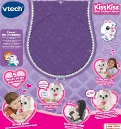 Kidi Kisskiss, Mon Toutou Bisous- Peluches Et Compagnons Interactifs