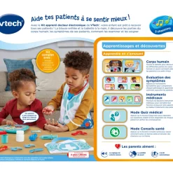 1 2 3 imite-moi Kit Apprenti Docteur Electronique- Dinette Et Autres Jeux D'Imitation