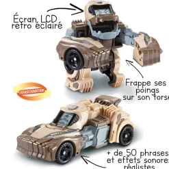 Switch & Go Dinos Kryl, Le Super Gorille- Voitures Dinos