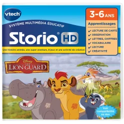 Storio La Garde Du Roi Lion - Cartouche De Jeu - Jeux Pour Tablette Enfant