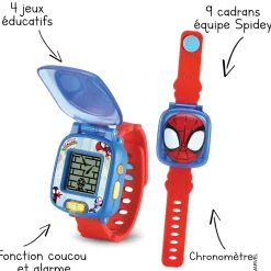 VTech La Montre-Jeu Interactive De Spidey- Montres Pour Enfants