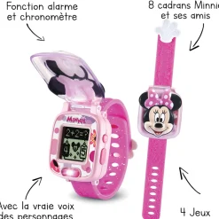VTech La Montre-Jeu Interactive De Minnie- Montres Pour Enfants