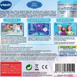 Storio La Reine Des Neiges - Cartouche De Jeu - Jeux Pour Tablette Enfant