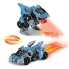 Switch & Go Dinos Lazor, Le Super Velociraptor - Fire - Véhicules Interactifs- Voitures Dinos