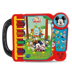 VTech Le Livre-Jeu Educatif De Mickey- Pat'Patrouille, Peppa Pig, Bluey
