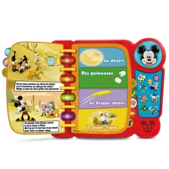 VTech Le Livre-Jeu Educatif De Mickey- Pat'Patrouille, Peppa Pig, Bluey