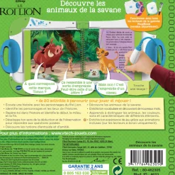 Magibook Le Roi Lion - Decouvre Les Animaux De La Savane- Jeux Pour Apprendre À Lire, Compter, Écrire