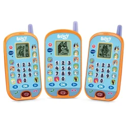 VTech Le Smartphone Interactif De Bluey- Pat'Patrouille, Peppa Pig, Bluey