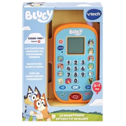 VTech Le Smartphone Interactif De Bluey- Pat'Patrouille, Peppa Pig, Bluey