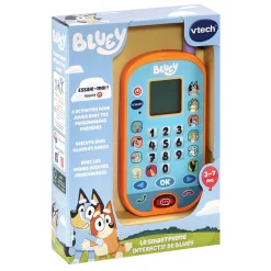 VTech Le Smartphone Interactif De Bluey- Pat'Patrouille, Peppa Pig, Bluey
