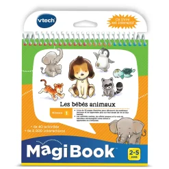 Magibook Les Bébés Animaux- Jeux Pour Apprendre À Lire, Compter, Écrire