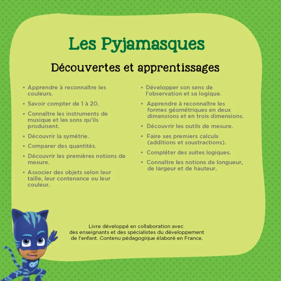 Magibook Les Pyjamasques- Jeux Pour Apprendre À Lire, Compter, Écrire