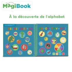 Magibook Livre Educatif Alphabet - Livre - Vtech- Jeux Pour Apprendre À Lire, Compter, Écrire