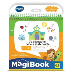 Magibook Livre Educatif Ecole Maternelle - Livre - Vtech- Jeux Pour Apprendre À Lire, Compter, Écrire