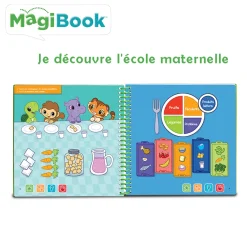 Magibook Livre Educatif Ecole Maternelle - Livre - Vtech- Jeux Pour Apprendre À Lire, Compter, Écrire