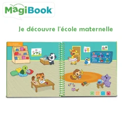 Magibook Livre Educatif Ecole Maternelle - Livre - Vtech- Jeux Pour Apprendre À Lire, Compter, Écrire