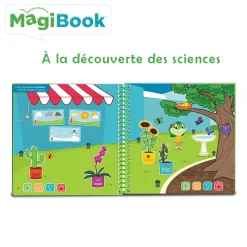 Magibook Livre Interactif A La Decouverte Des Sciences - Livre - Vtech- Jeux Pour Apprendre À Lire, Compter, Écrire