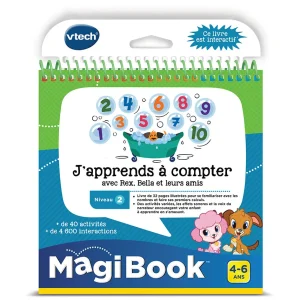 Magibook Livre Interactif Apprendre A Compter - Livre - Vtech- Jeux Pour Apprendre À Lire, Compter, Écrire