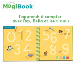 Magibook Livre Interactif Apprendre A Compter - Livre - Vtech- Jeux Pour Apprendre À Lire, Compter, Écrire