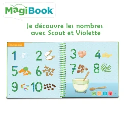 Magibook Livre Interactif Apprentissage Des Nombres - Livre - Vtech- Jeux Pour Apprendre À Lire, Compter, Écrire