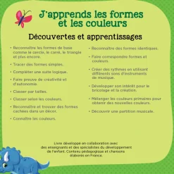 Magibook Livre Interactif Formes Et Couleurs - Livre - Vtech- Jeux Pour Apprendre À Lire, Compter, Écrire