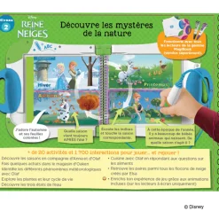 Magibook Livre Interactif Reine Des Neiges - Livre - Vtech- Jeux Pour Apprendre À Lire, Compter, Écrire