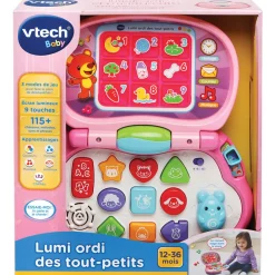 VTech Baby Lumi Ordi Des Tout-Petits Rose- Ordis Et Tablettes Pour Bébé