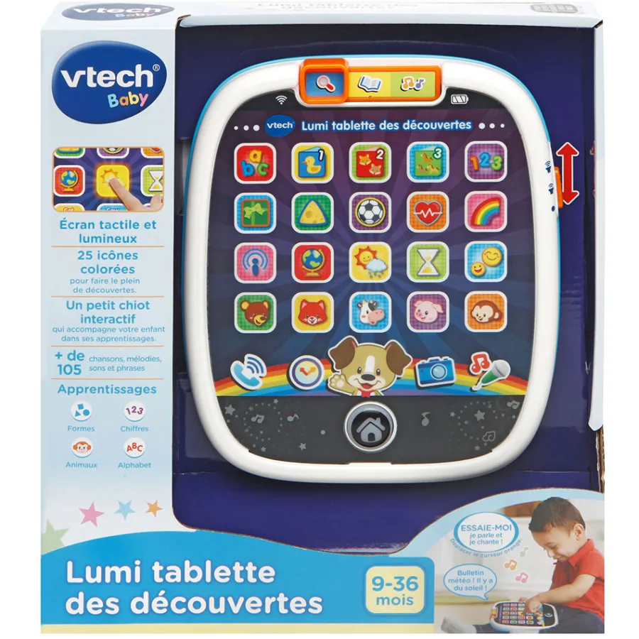 VTech Baby Lumi Tablette Des Decouvertes- Ordis Et Tablettes Pour Bébé