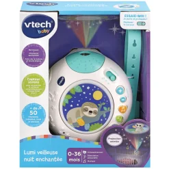 VTech Baby Lumi Veilleuse Nuit Enchantee- Veilleuses Et Mobiles Bébé