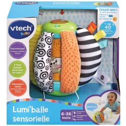 VTech Baby Lumi'Balle Sensorielle- Balles, Toupies Et Cubes